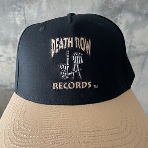DEATH ROW Records  LA (Los Angeles)  Snapback  Fitted Hat - Hip Hop Snoop Dogg